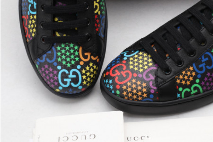 G*u*i ace embroidered low-top sneaker 610085 h2020 1110