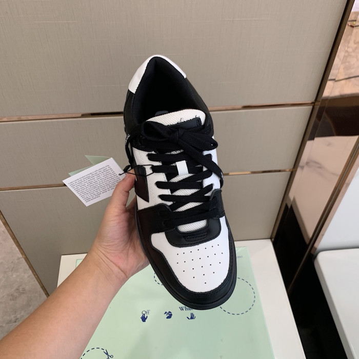 OFF WHITE™ C/O VIRGIL ABLOH OUT OF OFFICE LOW-TOP LEATHER SNEAKERS "OOO"