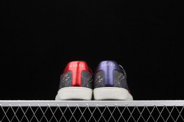 G*u*i jbg leather and sued black and tiger 429445 g0k20 1102