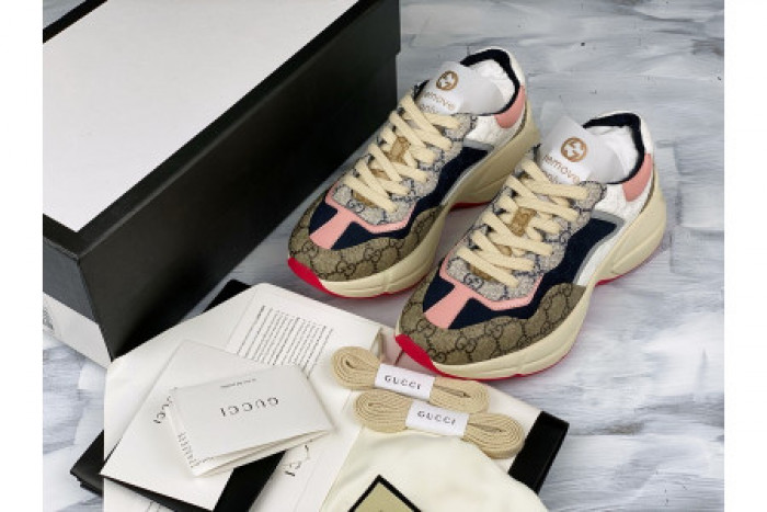 G*u*i rhyton vintage trainer sneaker 620185 99wf0 4371