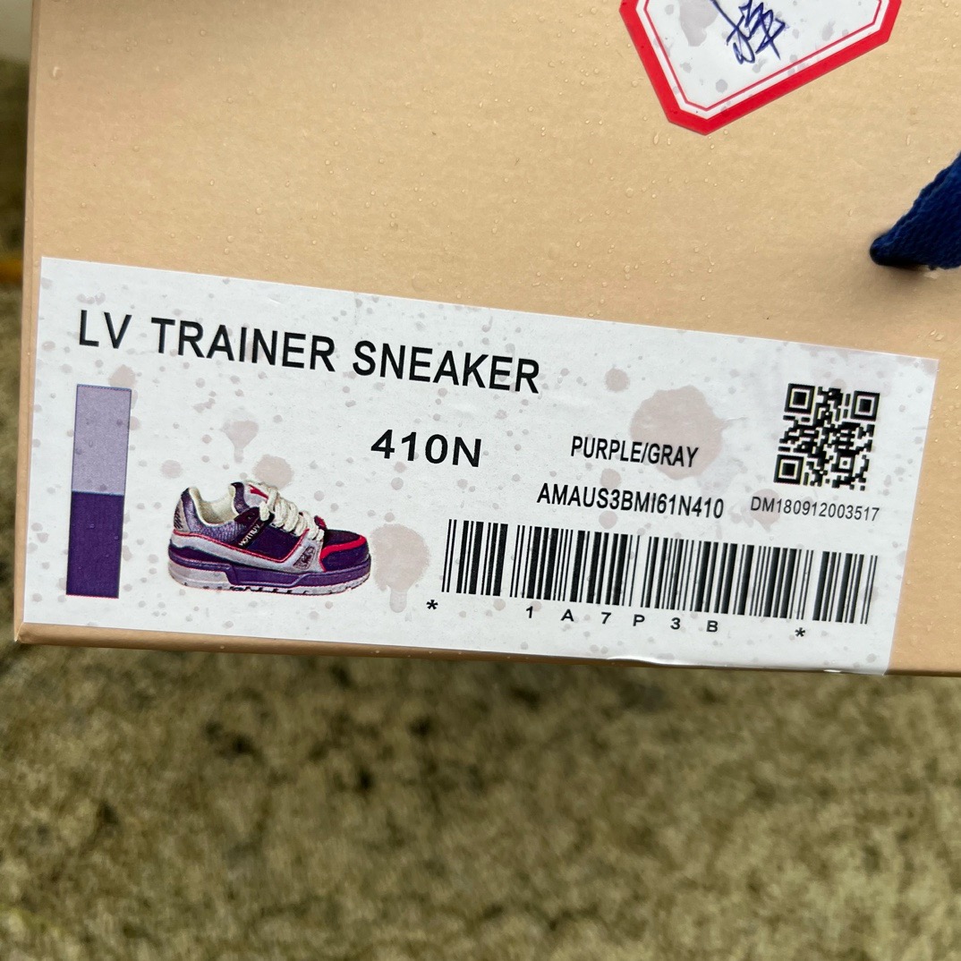 LV TRAINER MAXI Purple pink